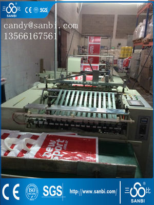 China Automatische Tasche, welche die Maschinen-Plastiktüte herstellt Maschine 65-75pcs/Min herstellt fournisseur