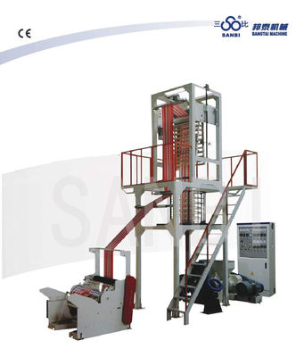 China Doppelter Farbe-PET Streifen-Plastikfolienblasen-Maschine (mit CER-Zertifikat) fournisseur